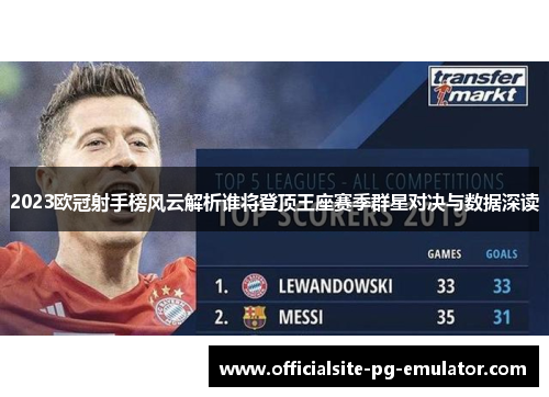 2023欧冠射手榜风云解析谁将登顶王座赛季群星对决与数据深读 2023欧冠射手榜风云解析谁将登顶王座赛季群星对决与数据深读